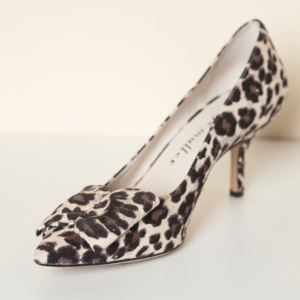Bettye Muller Cheetah Print Pumps